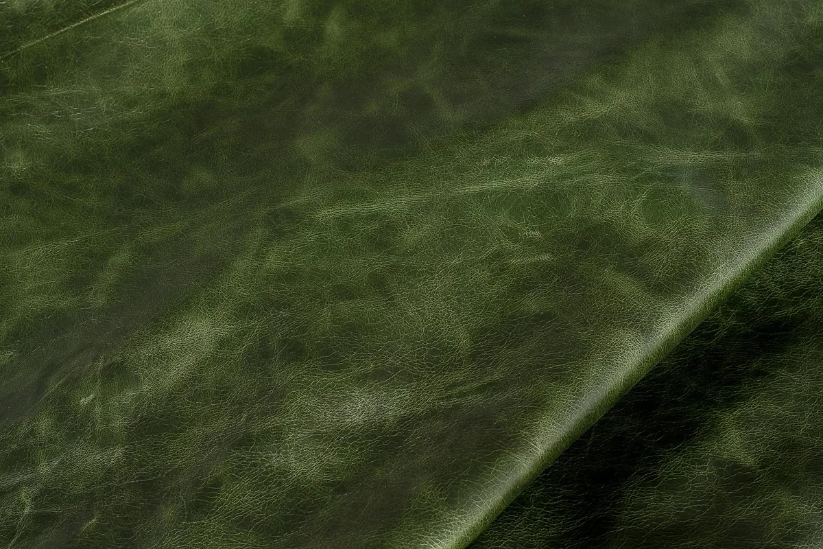Натуральная · полуанилиновая VERDE: фотография образца