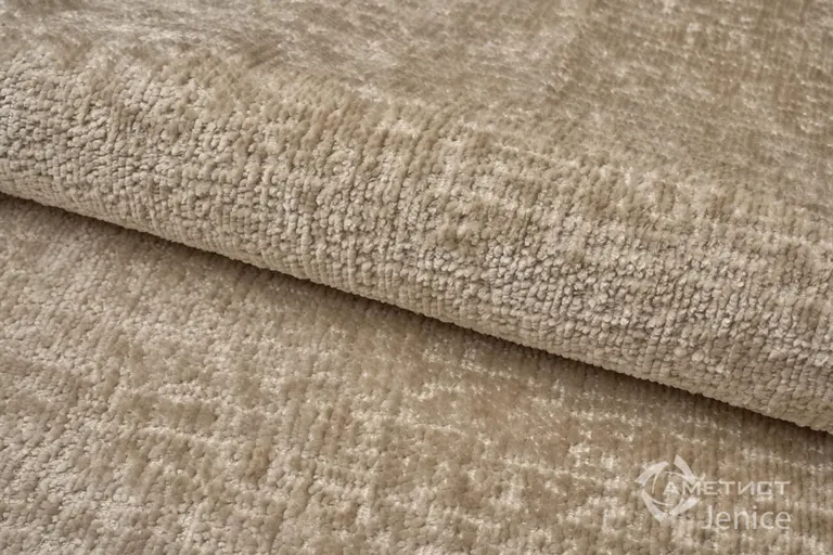 Аметист ДЖЕНИС — ДЖЕНИС плэйн бежевый (JENICE plain beige), фактура мебельной ткани