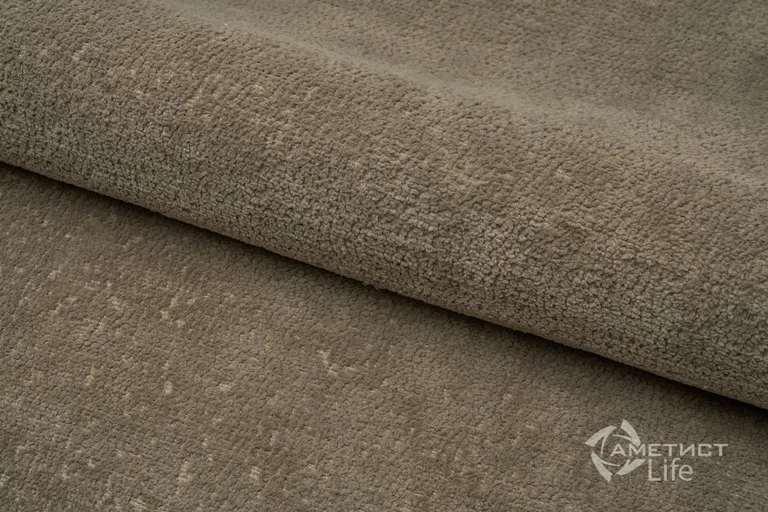 Аметист ЛАЙФ — ЛАЙФ светло-серый (LIFE taupe), фактура мебельной ткани