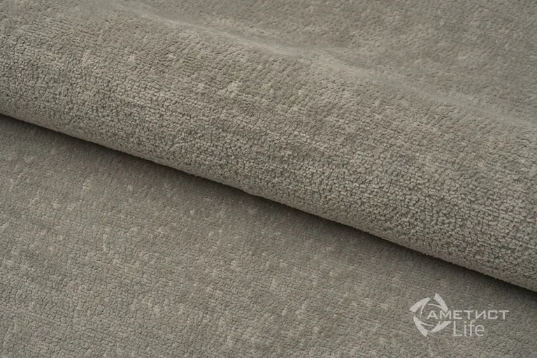Аметист ЛАЙФ — ЛАЙФ серый (LIFE steel), фактура мебельной ткани