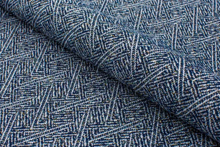 Аметист НОРМАНДИЯ — НОРМАНДИЯ синий (NORMANDYA blue), фактура мебельной ткани