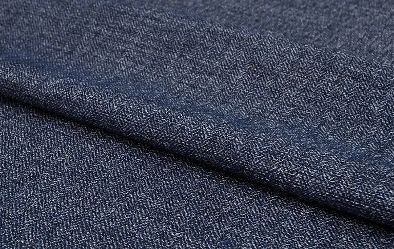Аметист ODRI — ОДРИ однотонный тёмно-синий (ODRI plain deep blue), фактура мебельной ткани