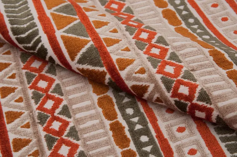 Аметист ONTARIO — ОНТАРИО терракотовый (ONTARIO jaffa orange), фактура мебельной ткани