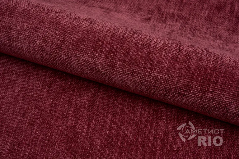 Аметист РИО — РИО бордовый (RIO wine), фактура мебельной ткани