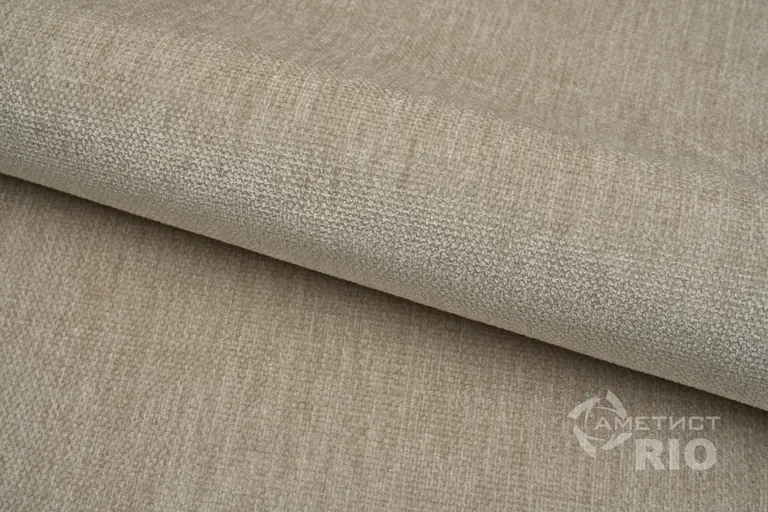 Аметист РИО — РИО бежевый (RIO beige), фактура мебельной ткани