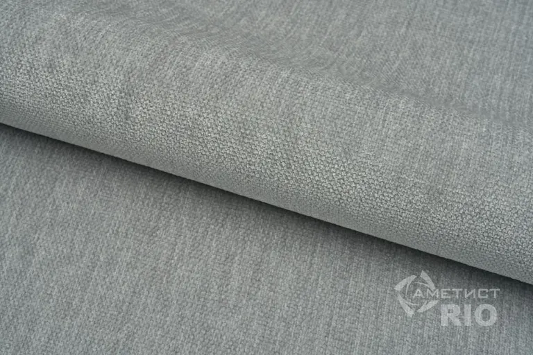 Аметист РИО — РИО светло-серый (RIO silver), фактура мебельной ткани