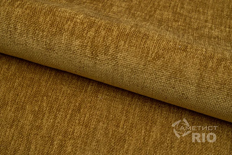 Аметист РИО — РИО горчичный (RIO mustard), фактура мебельной ткани